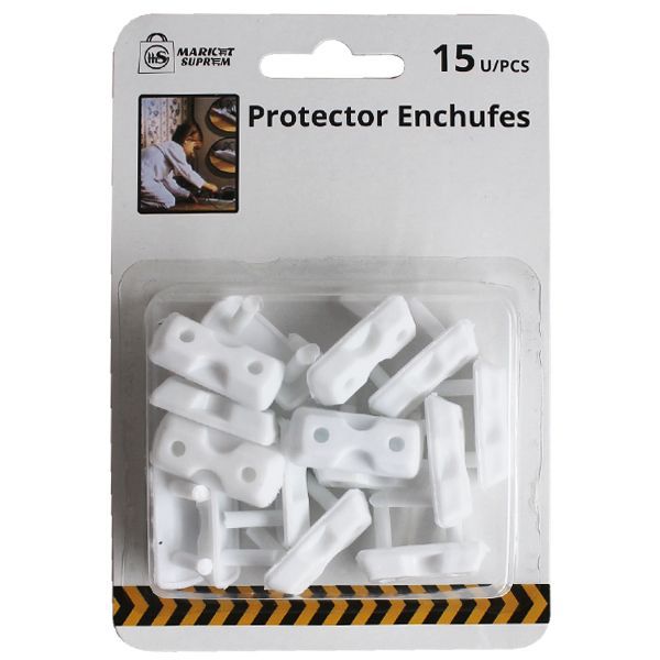 PROTECTOR ENCHUFES 15 UDS