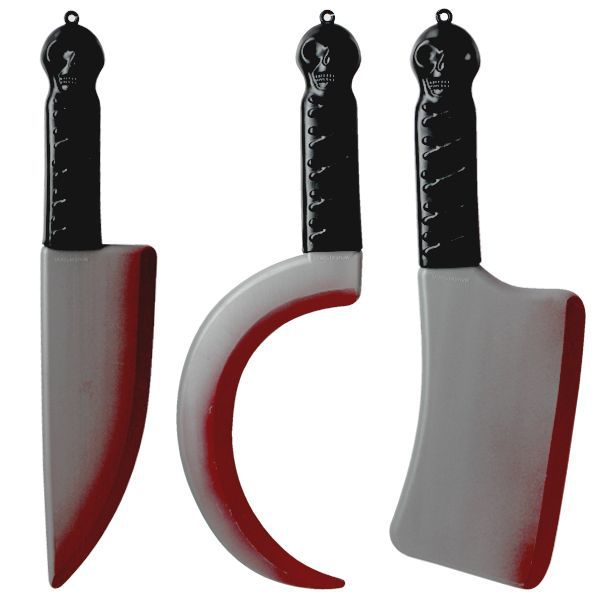 Cuchillos 32cm diseños stds halloween